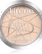 Lirene City Matt mattító púder árnyalat 01 Transparent 9 g