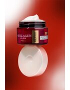 Lirene Collagen Glow 50+ tápláló fiatalító krém az arc kontúr vonalainak feszesítésére 50 ml