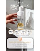 Lirene Derma Pigment Control Brightening Foam bőrvilágosító tisztító hab a hiperpigmentációs bőrre 150 ml