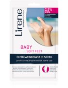 Lirene Foot Care bőrhámlasztó zokni a láb bőrének puhítására és hidratálására 25% Urea 1 pár