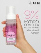 Lirene Sensitive skin nyugtató micellás víz az érzékeny arcbőrre 150 ml