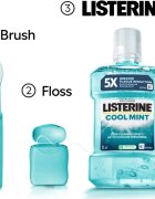 Listerine Cool Mint szájvíz a friss leheletért 1000 ml