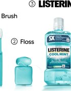 Listerine Cool Mint szájvíz a friss leheletért 250 ml