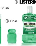 Listerine Fresh Burst szájvíz foglepedék ellen 500 ml