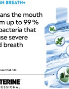 Listerine Professional Fresh Breath+ szájvíz a friss leheletért 500 ml