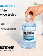 Listerine Professional Fresh Breath+ szájvíz a friss leheletért 500 ml