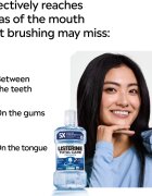 Listerine Stay White szájvíz fehérítő hatással íz Arctic Mint 500 ml
