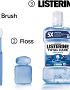 Listerine Stay White szájvíz fehérítő hatással íz Arctic Mint 500 ml