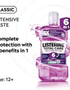 Listerine Total Care Teeth Protection szájvíz a fogak komplett védelméért 6 in 1 Clean Mint 250 ml