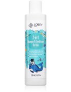 Lobey Kids sampon és kondicionáló 2 in1 gyermekeknek 200 ml