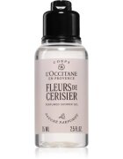 L’Occitane Fleurs de Cerisier tusfürdő gél illatosított cseresznyevirág 75 ml