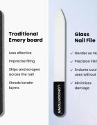LONDONTOWN Glass Nail File üveg körömreszelő 1 db