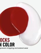 LONDONTOWN Kur Gel Genius Top Coat fedő körömlakk UV/LED-lámpa használata nélkül 12 ml