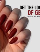 LONDONTOWN Kur Gel Genius Top Coat fedő körömlakk UV/LED-lámpa használata nélkül 12 ml