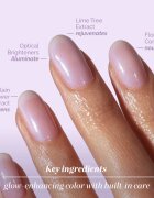 LONDONTOWN Kur Illuminating Nail Concealer fényesítő körömlakk árnyalat Lavender 12 ml