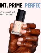 LONDONTOWN Kur Tinted Fortifying Ridge Filler alap körömlakk a száraz törékeny körmökre árnyalat Apricot Beige 12 ml