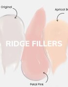 LONDONTOWN Kur Tinted Fortifying Ridge Filler alap körömlakk a száraz törékeny körmökre árnyalat Petal Pink 12 ml