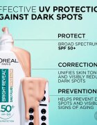 L’Oréal Paris Bright Reveal világosító tonizáló fluid a sötét foltok ellen SPF 50+ Light 50 ml