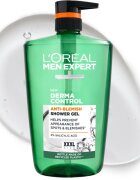 L’Oréal Paris Men Expert Derma Control tusfürdő gél érzékeny és problémás arcbőrre 1000 ml
