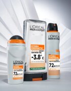 L’Oréal Paris Men Expert Hydra Energetic izzadásgátló spray szag és izzadás ellen 150 ml