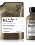 L’Oréal Professionnel Serie Expert Absolut Repair Molecular takarékos kiszerelés a károsult hajra