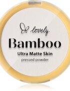 Lovely Bamboo Pressed Powder mattító púder árnyalat Transparent 1 db