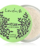 Lovely Vegan Loose Powder transparens púder