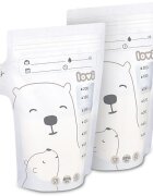LOVI Buddy Bear zacskó anyatej tárolásához 25x200 ml