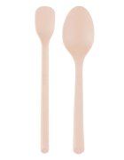LOVI Set of Spoons kiskanál Nude 2 db
