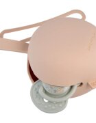 LOVI Silicone Soother Case 0+ m cumitartó doboz Nude 1 db