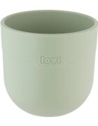 LOVI Tableware Set with Cup etetőszett Pistachio 3 db