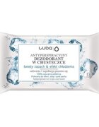 Luba Antiperspirant Wipes Fresh Scent and Cooling Effect illatosított nedves törlőkendők 15 db