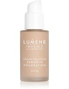 Lumene Invisible Illumination Vegan Collagen Serum in Foundation könnyű alapozó tápláló hatással SPF 30 2 30 ml