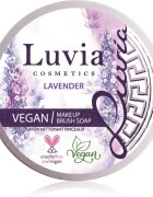 Luvia Cosmetics Lavender Brush Soap tisztító szappan kozmetikai ecsetekre 100 g