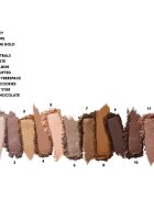 MAC Cosmetics Connect In Colour Eye Shadow Palette 12 shades szemhéjfesték paletta árnyalat Unfiltered Nudes 122 g
