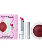 MAC Cosmetics Holiday No Work All Glow Play Kit ajándékszett az ajkakra árnyalat Purple