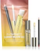 MAC Cosmetics Kits Sunset Blow Kiss Lip Combo ajándékszett az ajkakra