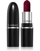 MAC Cosmetics MACximal Sleek Satin Lipstick Mini selyem rúzs a tökéletes küllemért árnyalat CENTRE OF ATTENTION 1.5 g