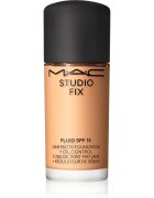 MAC Cosmetics Mini Studio Fix Fluid SPF 15 24HR Matte Foundation + Oil Control mattító alapozó SPF 15 árnyalat NC20 15 ml