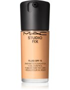 MAC Cosmetics Studio Fix Fluid SPF 15 24HR Matte Foundation + Oil Control mattító alapozó SPF 15 árnyalat NC20 30 ml