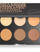 MAC Cosmetics Studio Fix Sculpt and Shape Contour Palette Púderes highlight és kontúr paletta Medium Dark / Dark 14.4 g