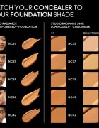 MAC Cosmetics Studio Radiance 24HR Luminous Lift Concealer Mini folyékony korrektor árnyalat NC42 1.8 ml