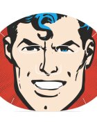 Mad Beauty DC Superman arcmaszk hialuronsavval 25 ml