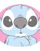 Mad Beauty Disney Stitch hidratáló gézmaszk nyugtató hatással 25 ml
