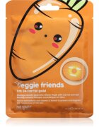 Mad Beauty Veggie Friends Carrot arcmaszk élénkítő hatással 25 ml