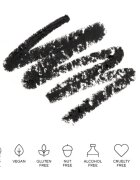 Mádara MÁDARA The Eye Pencil szemceruza árnyalat #1 Black 1 g