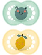 MAM Original 6+ months cumi Mint/ Yellow 2 db