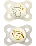 MAM Original Night 0m+ cumi Beige/ Grey 2 db