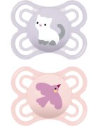 MAM Perfect 0+m dbl box cumi Pink/ Purple 2 db
