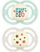 MAM Perfect Night 16+ months cumi Mint/ Grey 2 db